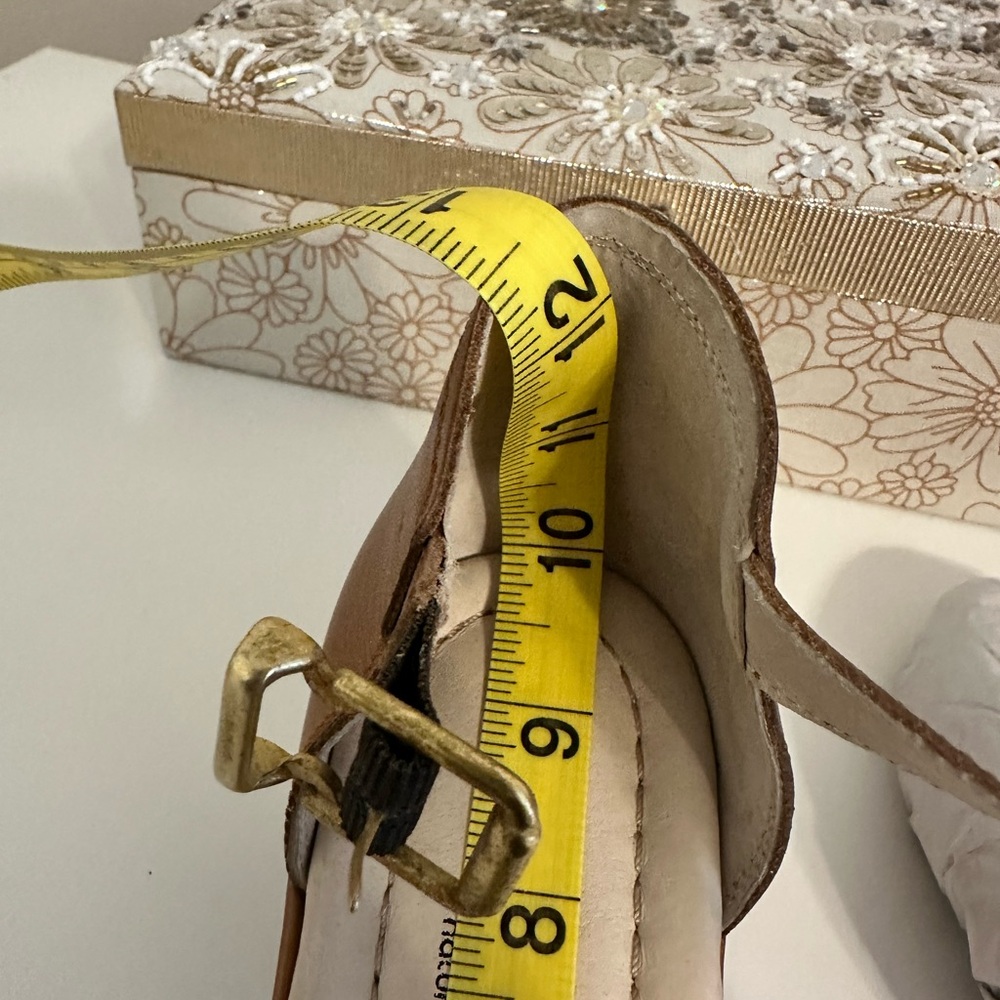 PIKOLINOS Brandy Leather Perforated Mary Jane Flats Size 40UE (US Women 9-9.5) - Picture 10 of 13